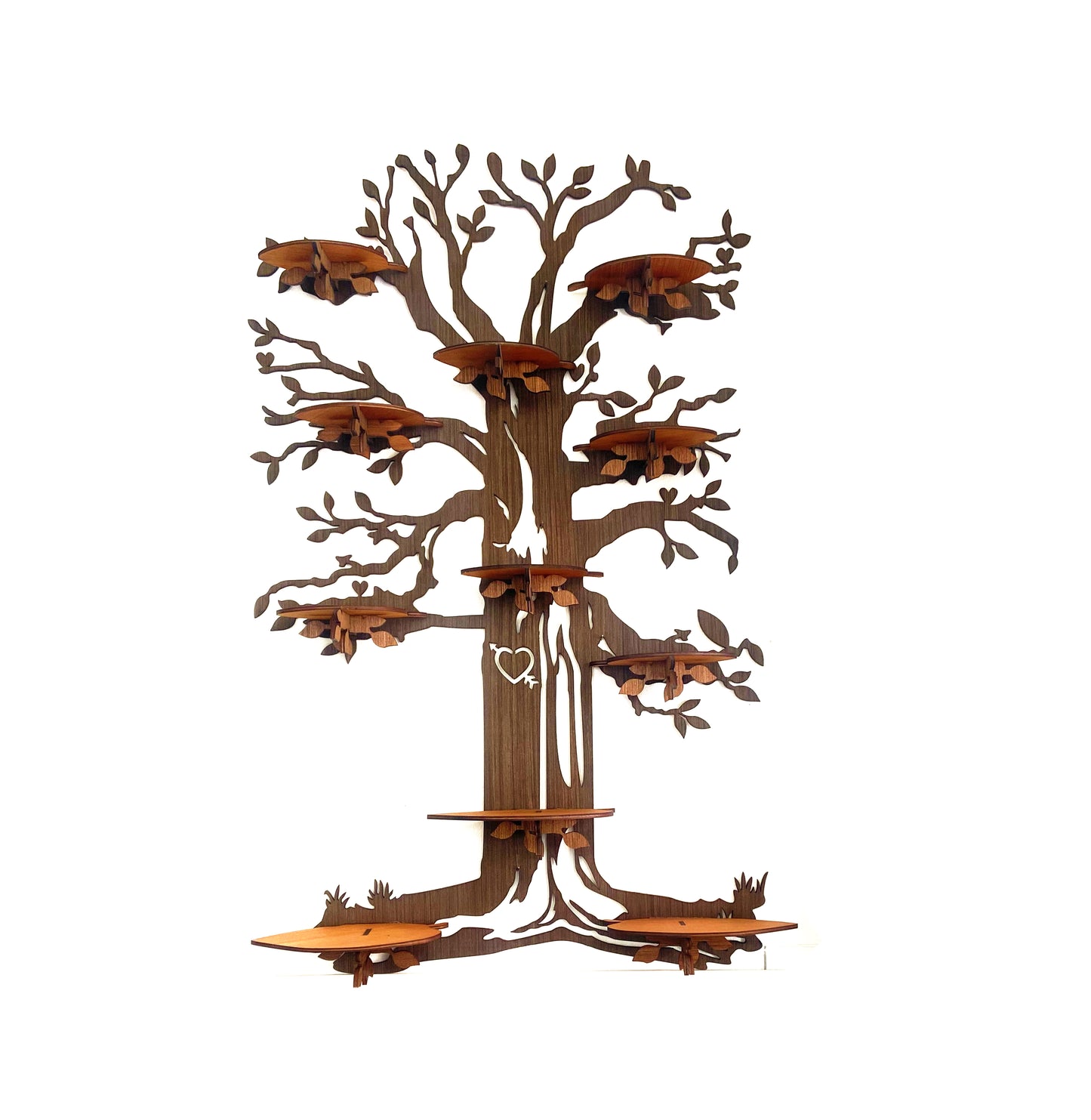 Etagère arbre de vie en bois