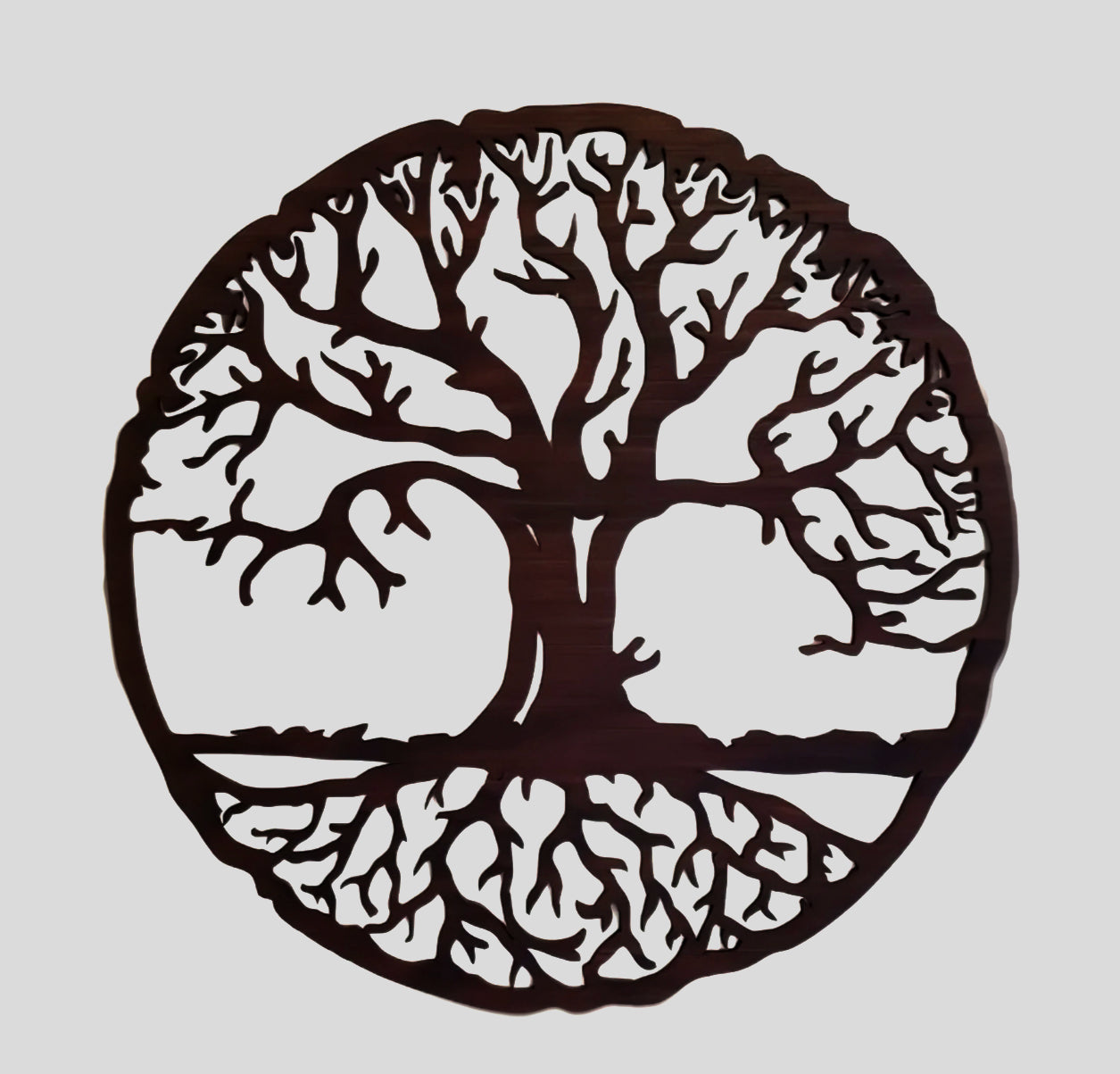 Décoration murale - Arbre de vie naturel en bois