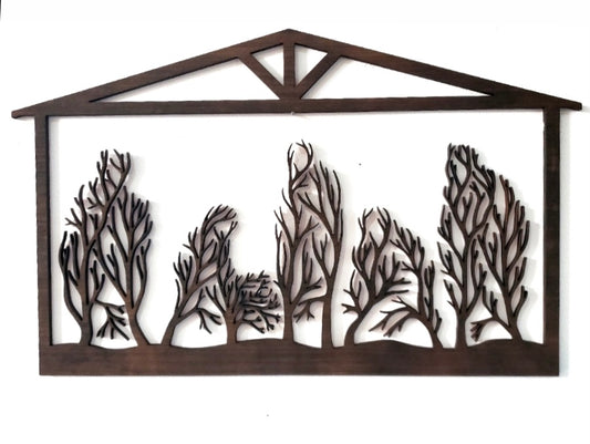 Tableau Décoratif Crèche Naissance de Jesus Noël